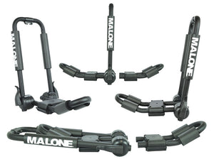 Malone FoldAway-5 Multi Rack Folding 1 or 2 Kayak, SUP, Canoe Carrier