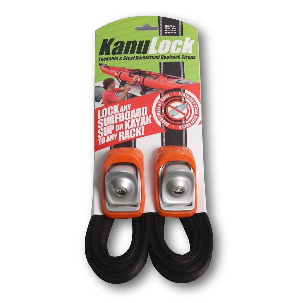 KANULOCK 3.3M / 11FT LOCKABLE TIE-DOWN STRAPS