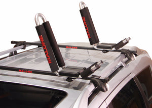 Malone J-Pro2 Kayak Carrier with Tie-Downs - J-Style - Fixed Arms - Side Loading