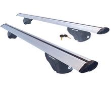 Load image into Gallery viewer, Malone AirFlow2™ Roof Rack - Aero Crossbars - Raised, Factory Side Rails - Aluminum - 50&quot;, 58&quot; and 65&quot;